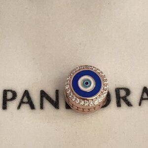 Pandora Evil Eye Double Sided Charm EG792016CZ Canada Exel. ye of Proteetion